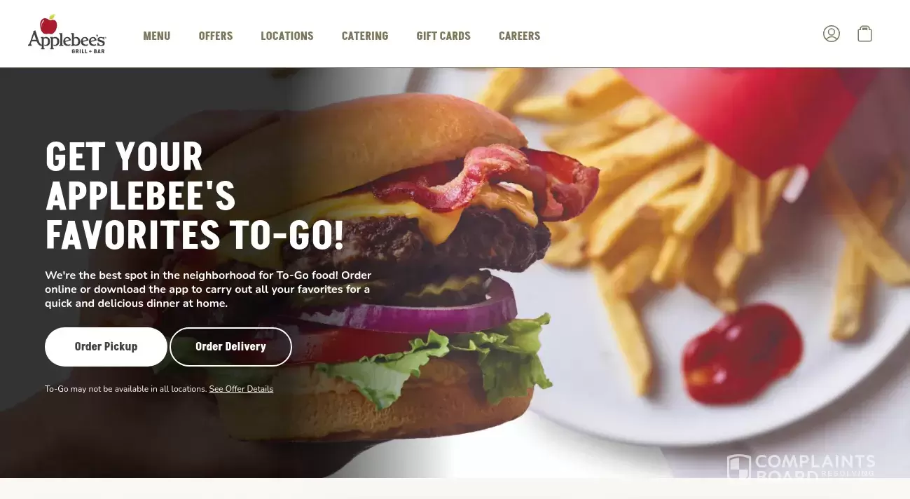 Applebee's Customer Service Phone, Email, Address, Contacts