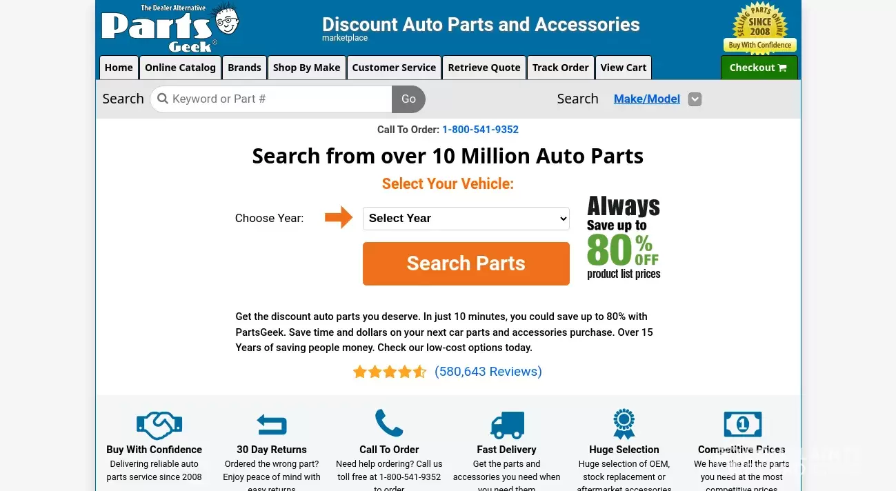 Parts Geek Customer Service Phone, Email, Address, Contacts