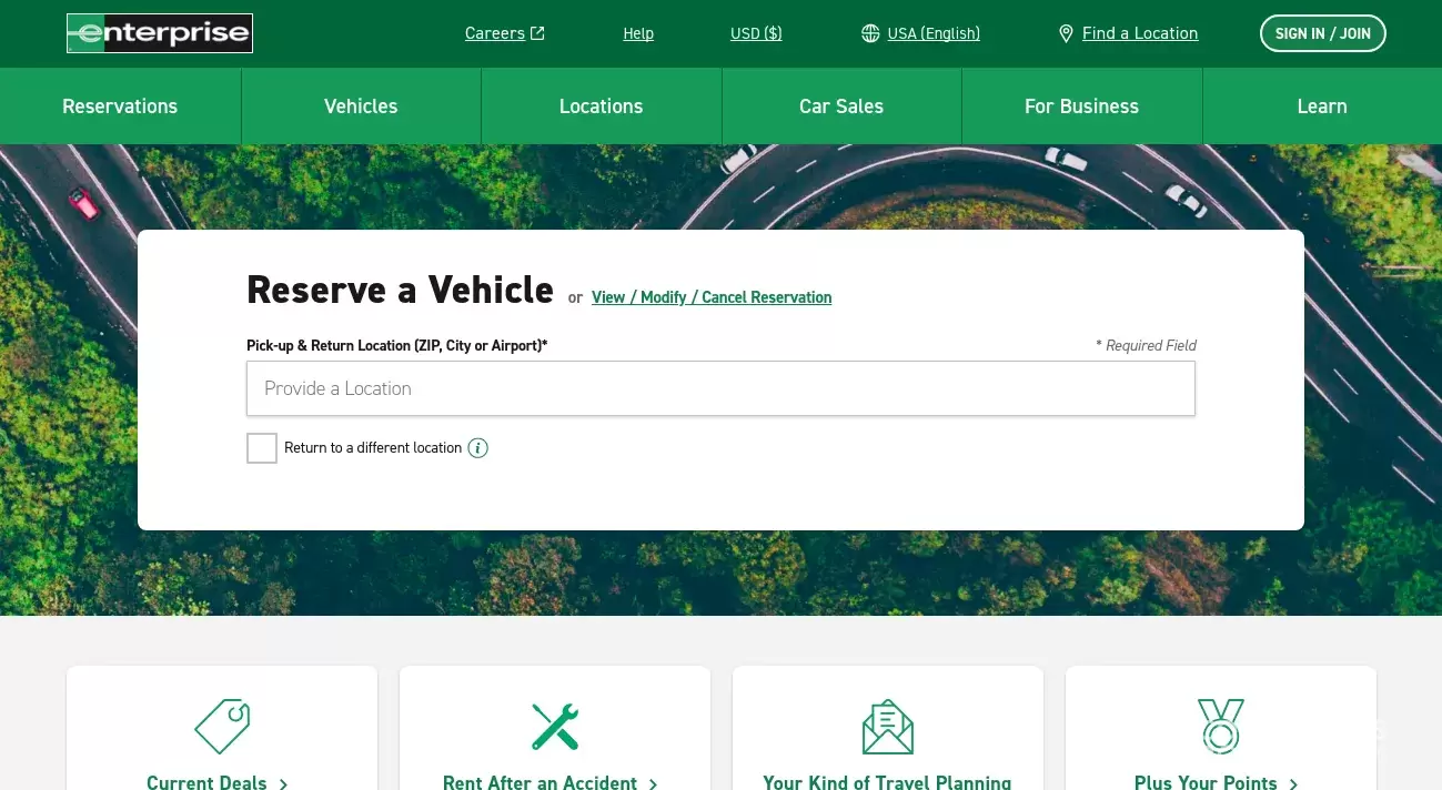 [Resolved] Enterprise RentACar Review One way rental