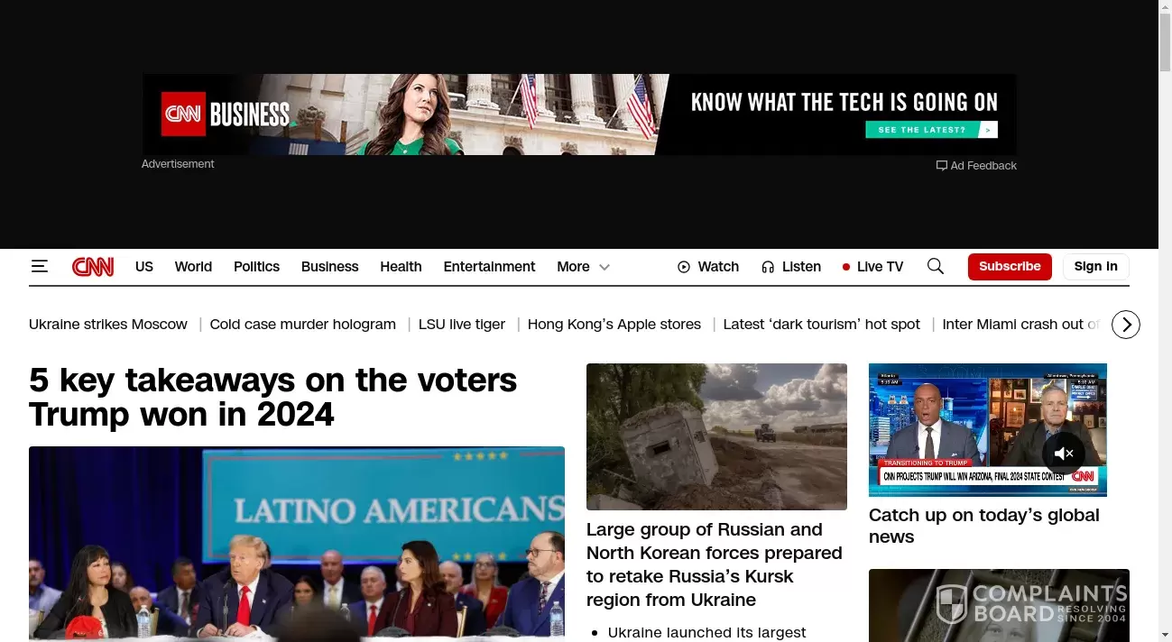 CNN Customer Service Phone, Email, Address, Contacts ComplaintsBoard