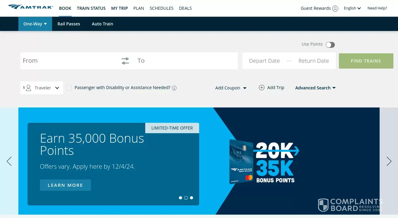 Amtrak Customer Service Phone, Email, Address, Contacts ComplaintsBoard