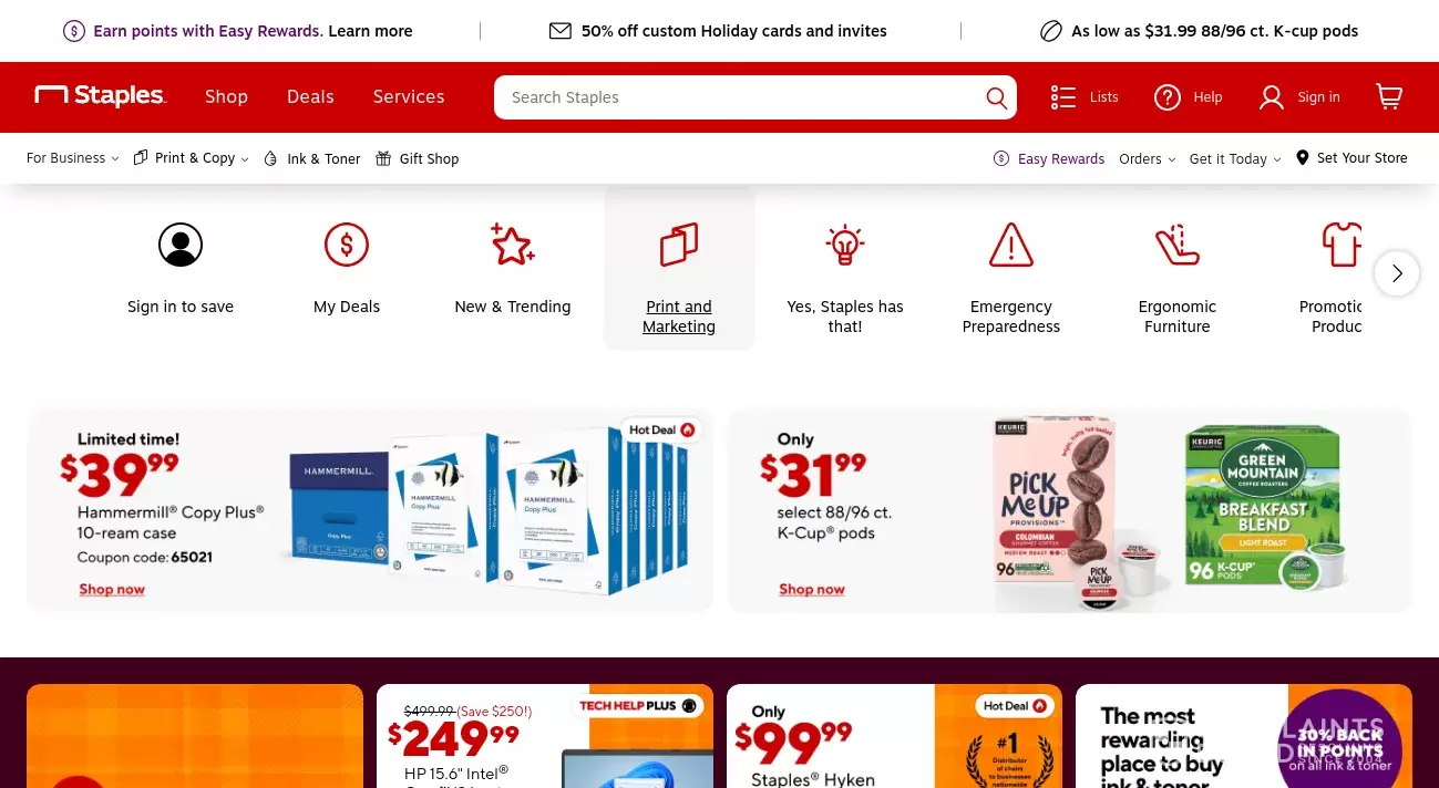 Staples Business Customer Service at Hannah Smith blog