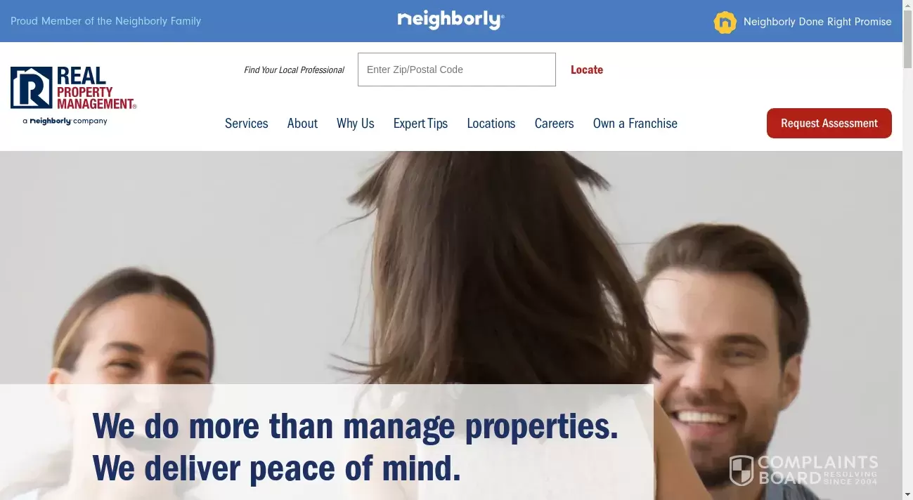 Real Property Management Reviews, Complaints, Customer Claims ComplaintsBoard