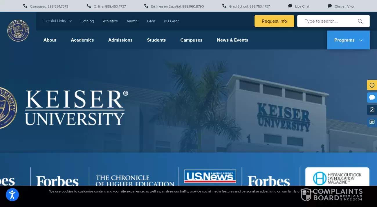 Keiser University Reviews 2024 All You Need to Know ComplaintsBoard