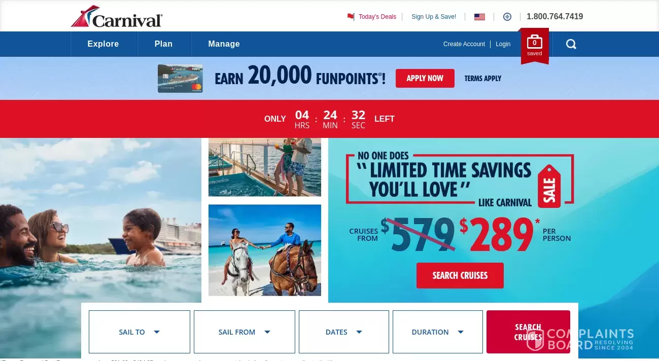 carnival cruise line email address