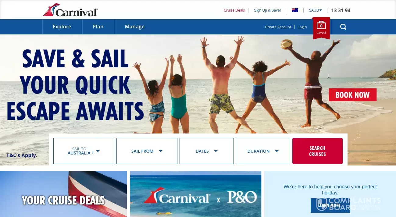 Carnival Cruise Lines Customer Service Phone, Email, Address, Contacts