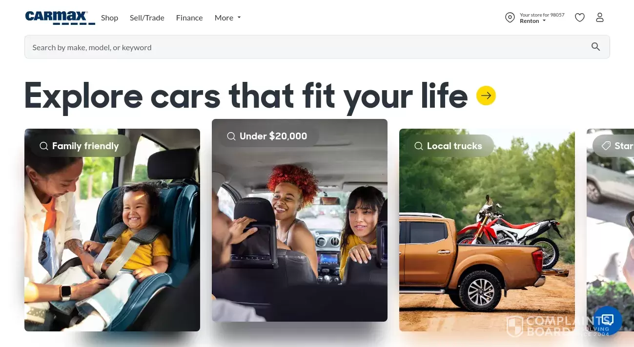 CarMax Customer Service Phone, Email, Address, Contacts ComplaintsBoard