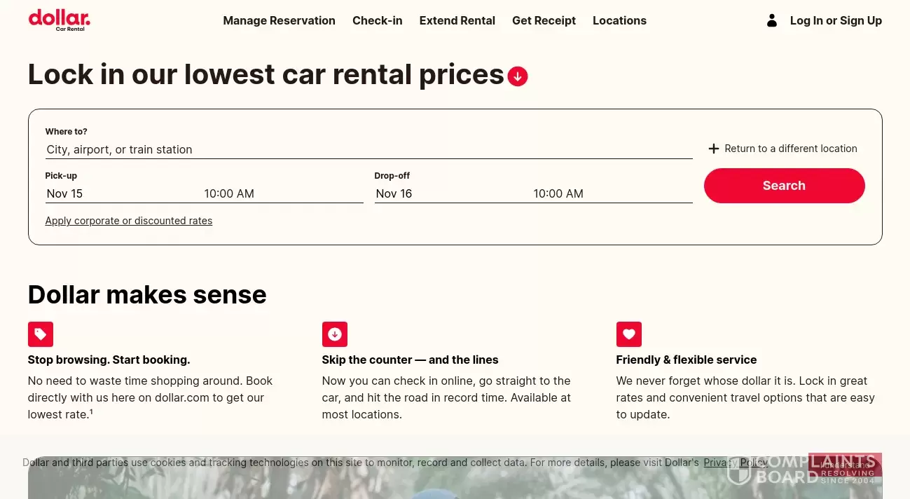 Dollar Rent A Car Customer Service Phone, Email, Address, Contacts