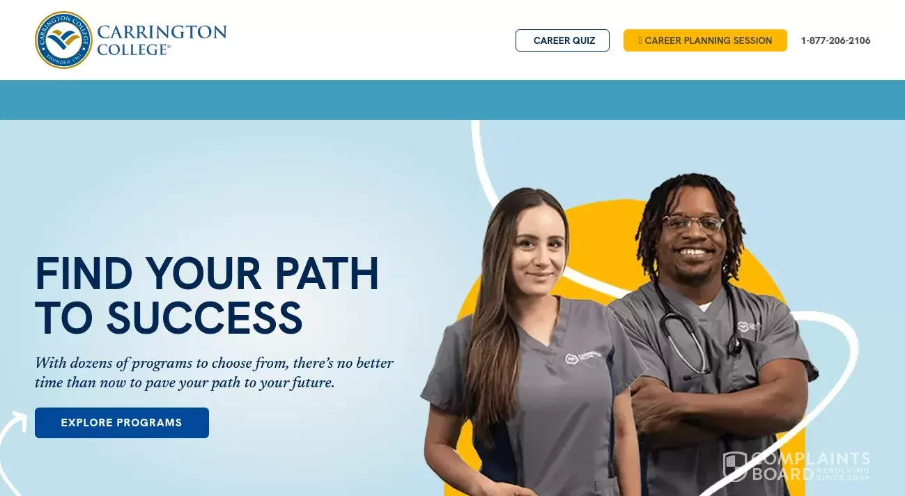 Carrington College Reviews 2024 All You Need to Know ComplaintsBoard