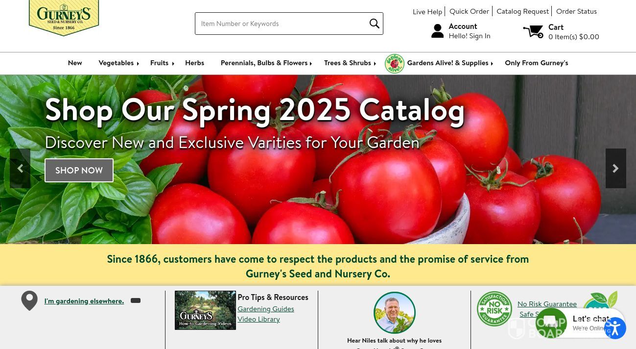 Burgess Seed & Plant Co Review Don't order from them