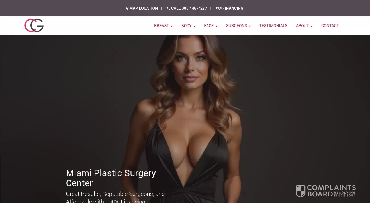 CG Cosmetic Surgery Reviews 2024 All You Need to Know ComplaintsBoard