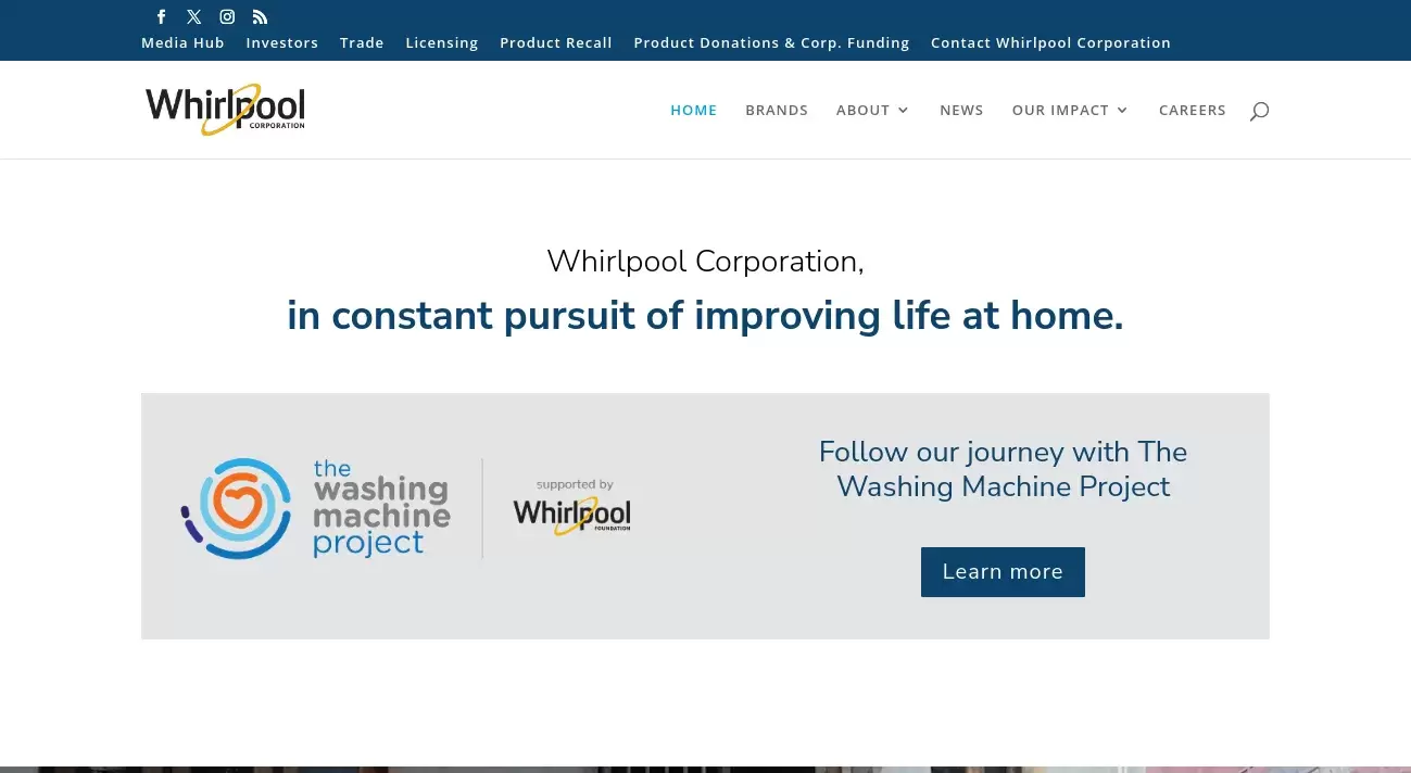 Whirlpool Customer Service Phone, Email, Address, Contacts