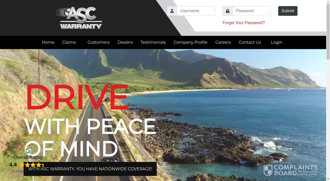 ASC Warranty Reviews 2024 – All You Need to Know | ComplaintsBoard