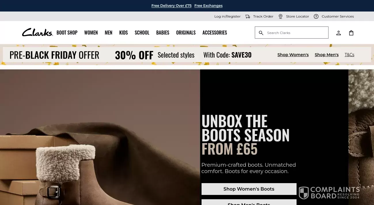 Clarks Customer Service Phone, Email, Address, Contacts ComplaintsBoard