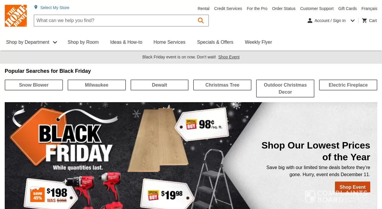 Home Depot Customer Service Phone, Email, Address, Contacts