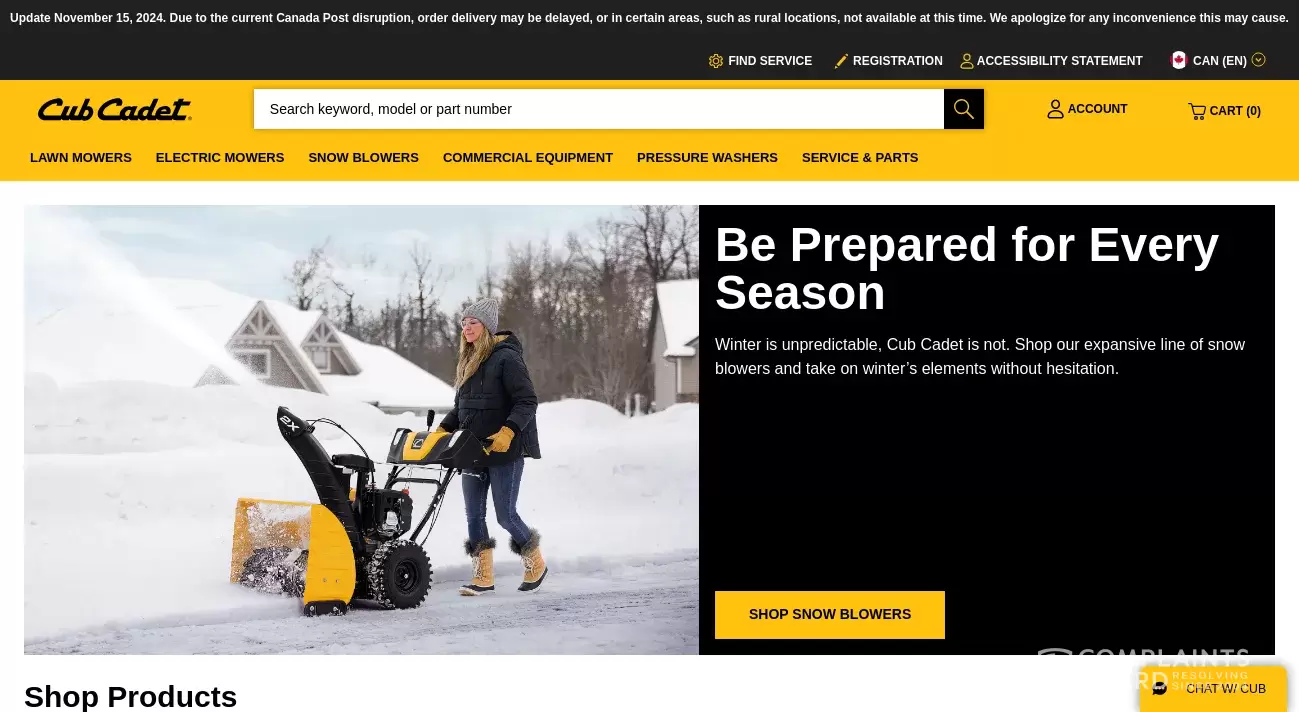 Cub Cadet Customer Service Phone, Email, Address, Contacts ComplaintsBoard