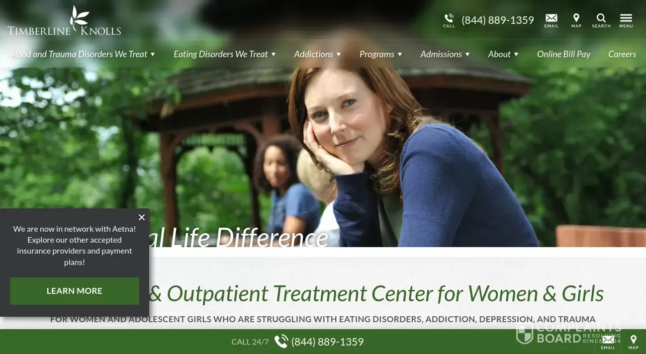 Services Offered By Timberline Knolls Residential Treatment Center Timberline Knolls Residential Treatment Center Reviews 2024 – All You