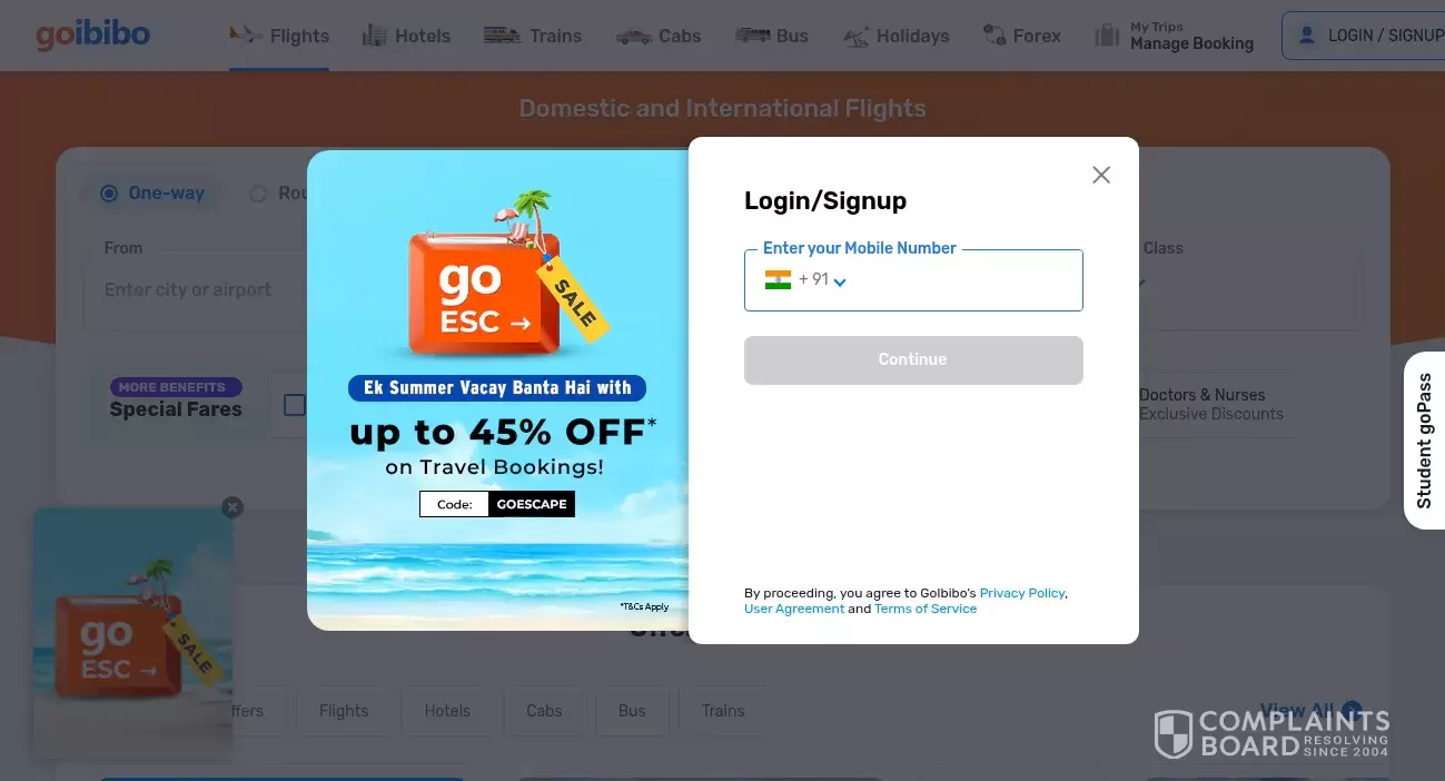 GoIbibo Customer Service Phone, Email, Address, Contacts ComplaintsBoard