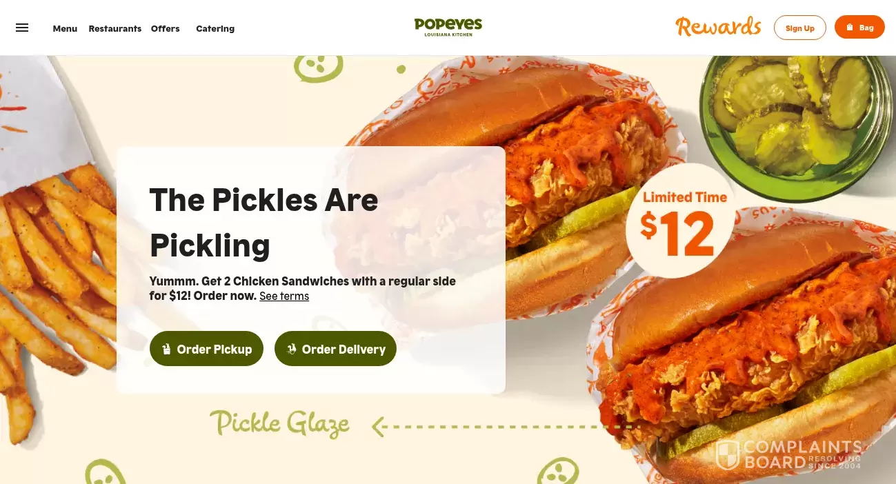 Popeyes: Complaints, Customer Claims, Free Resolution Services ...