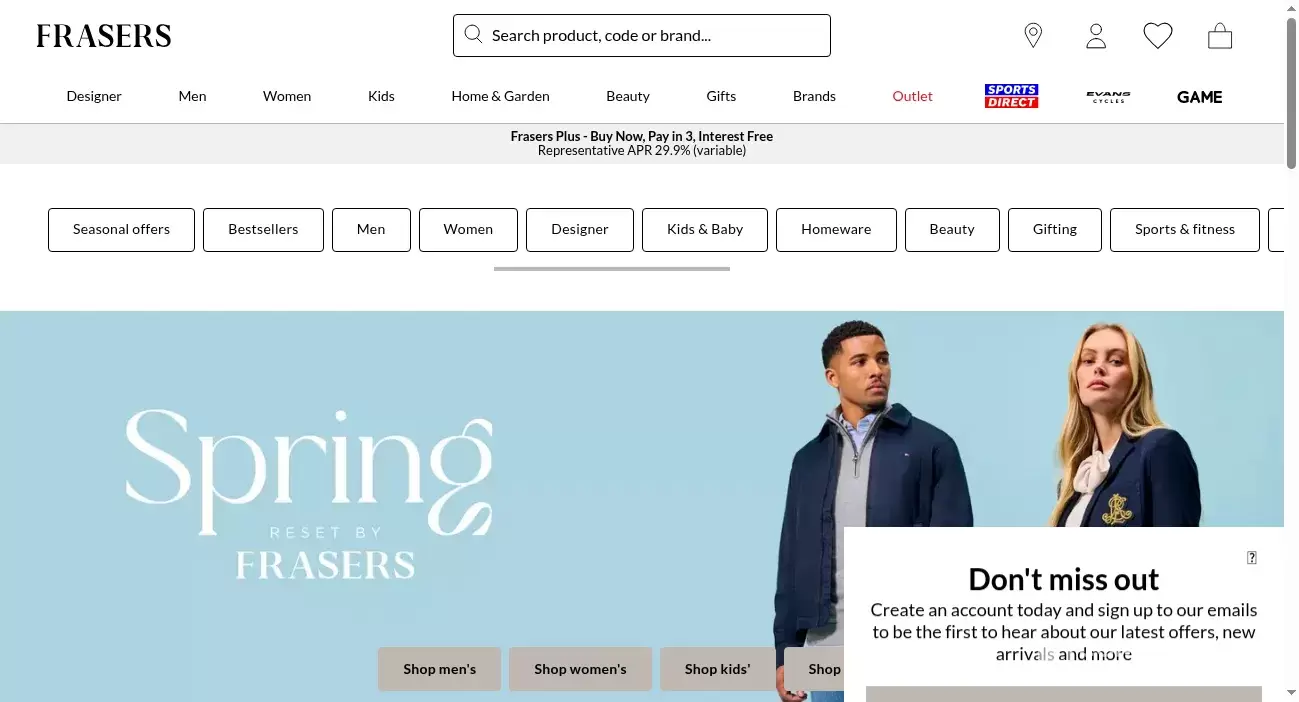 House Of Fraser Customer Service Phone, Email, Address, Contacts