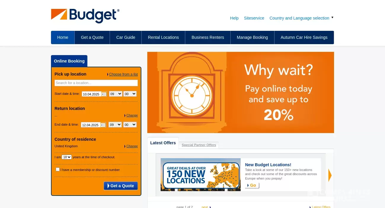 Budget Rent A Car Customer Service Phone, Email, Address, Contacts