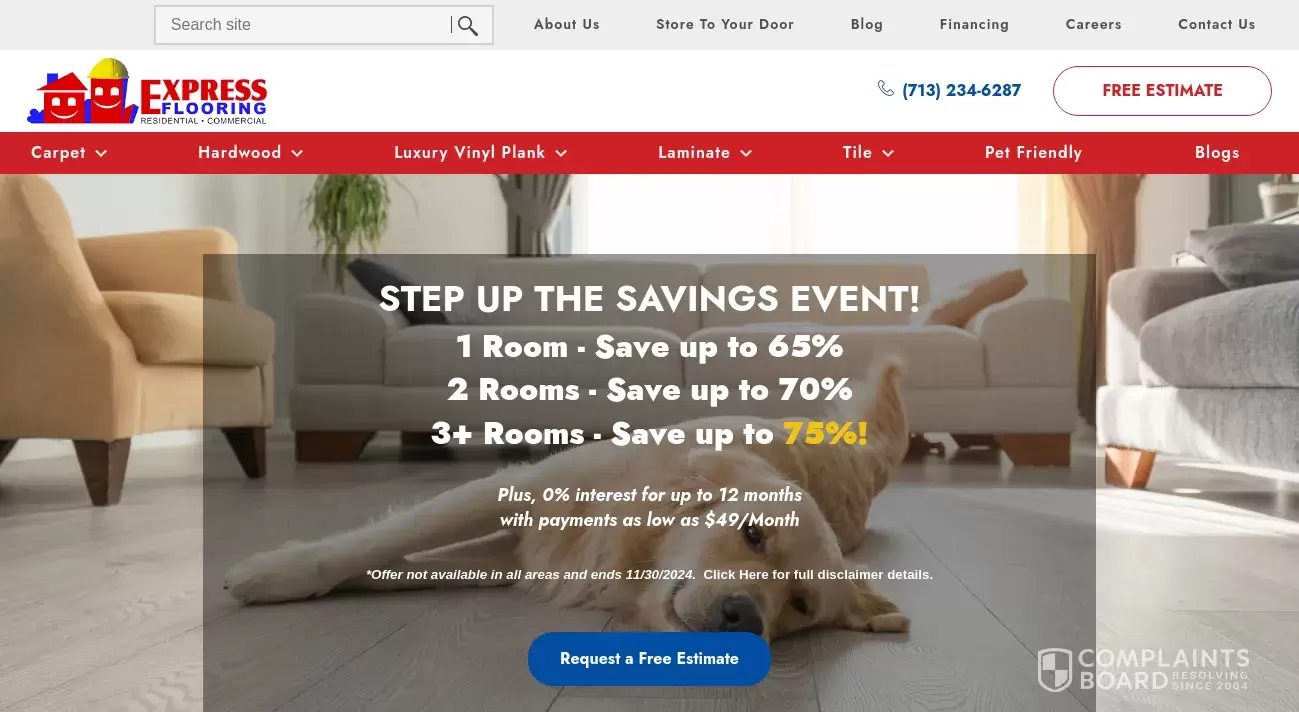 Express Flooring Reviews, Complaints, Customer Claims ComplaintsBoard