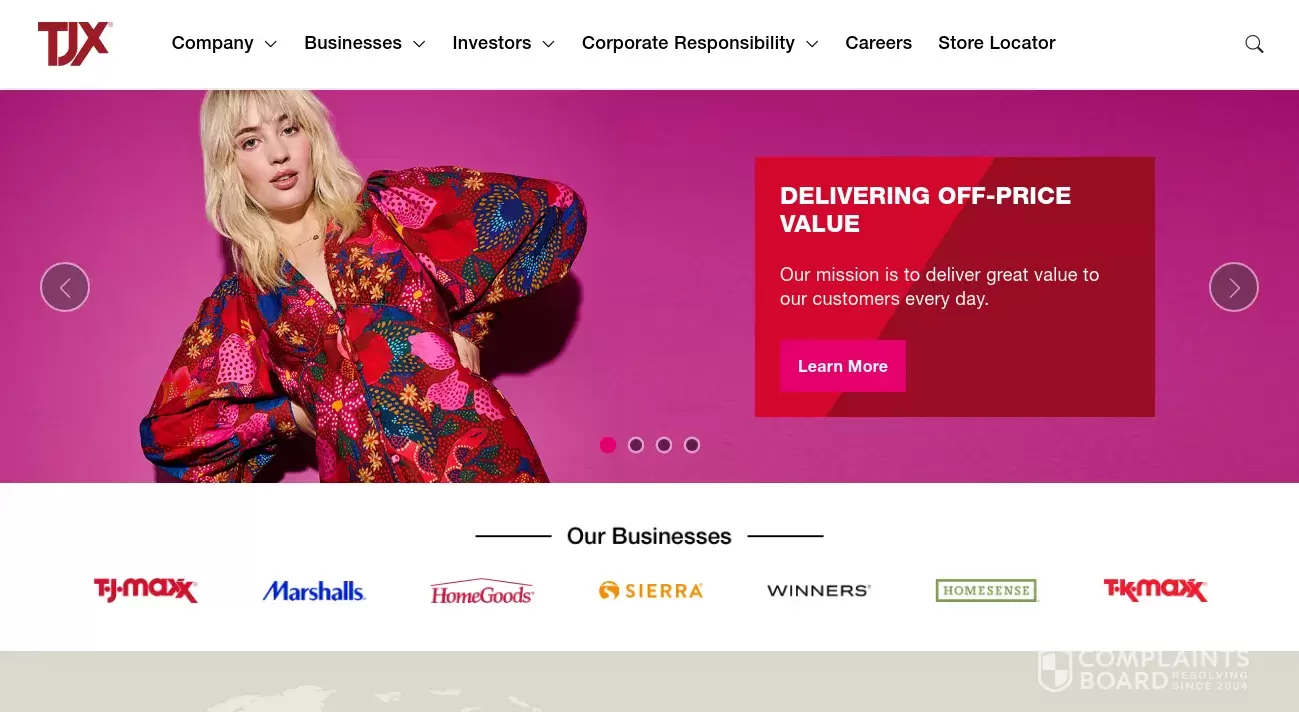 T.J. Maxx Customer Service Phone, Email, Address, Contacts