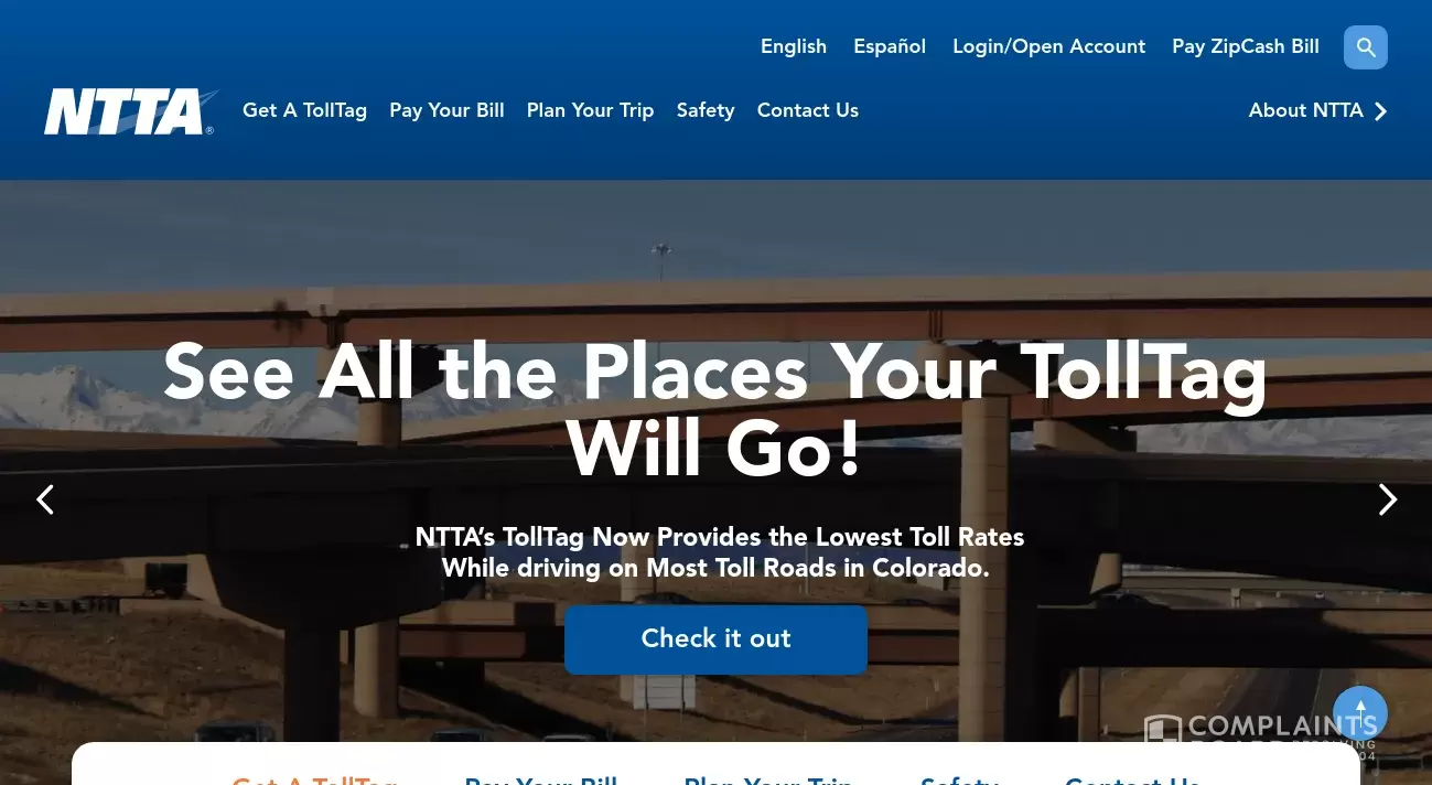 North texas tollway authority ntta review toll tag complaintsboard