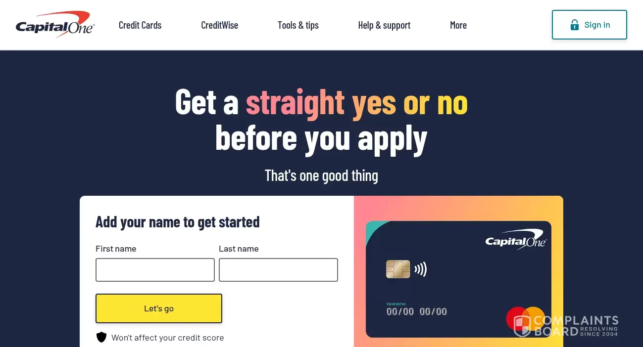 Capital One Customer Service Phone, Email, Address, Contacts ComplaintsBoard