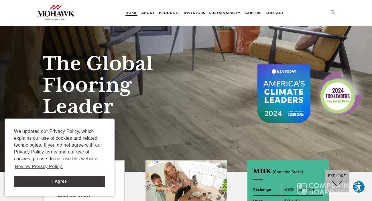 Mohawk Industries Review Avoid them