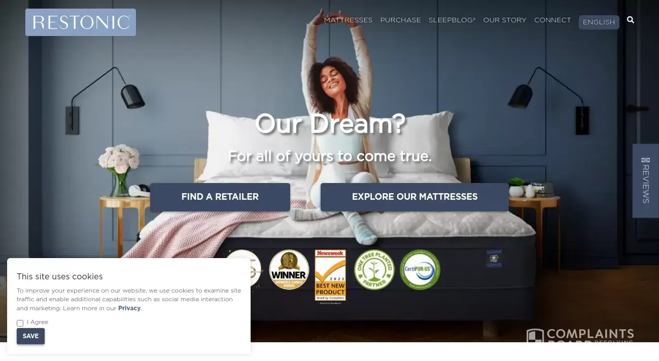Restonic Mattress Review H227073
