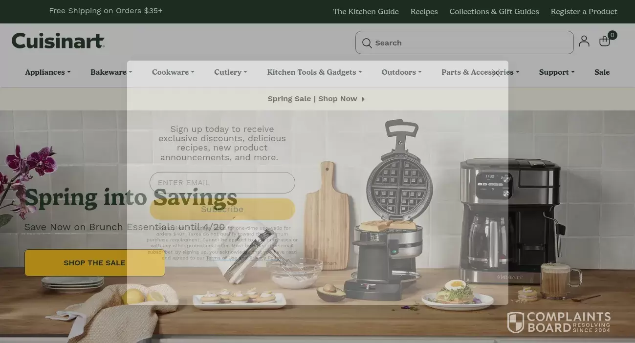Cuisinart Phone, Email, Address, Customer Service Contacts