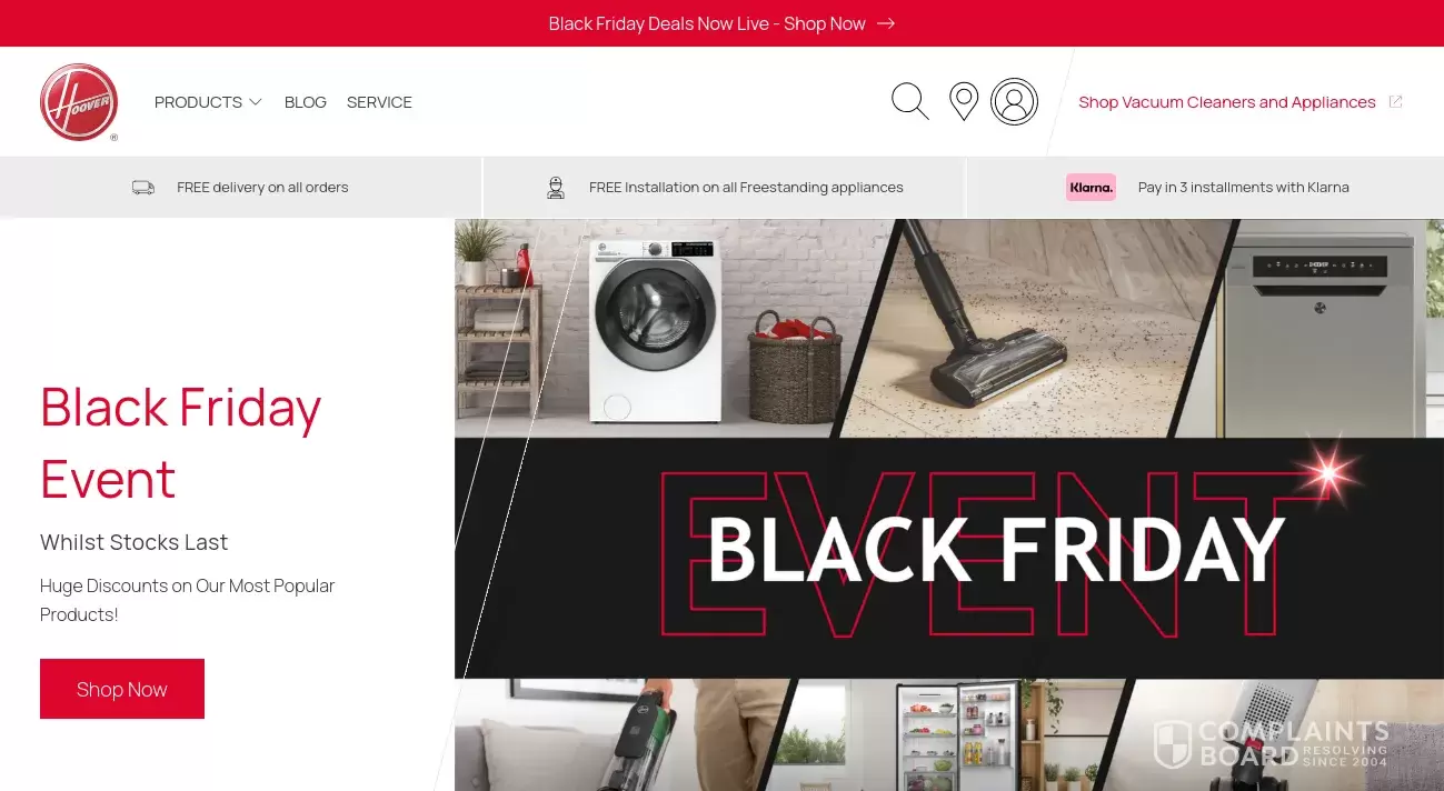 Hoover Customer Service Phone, Email, Address, Contacts ComplaintsBoard