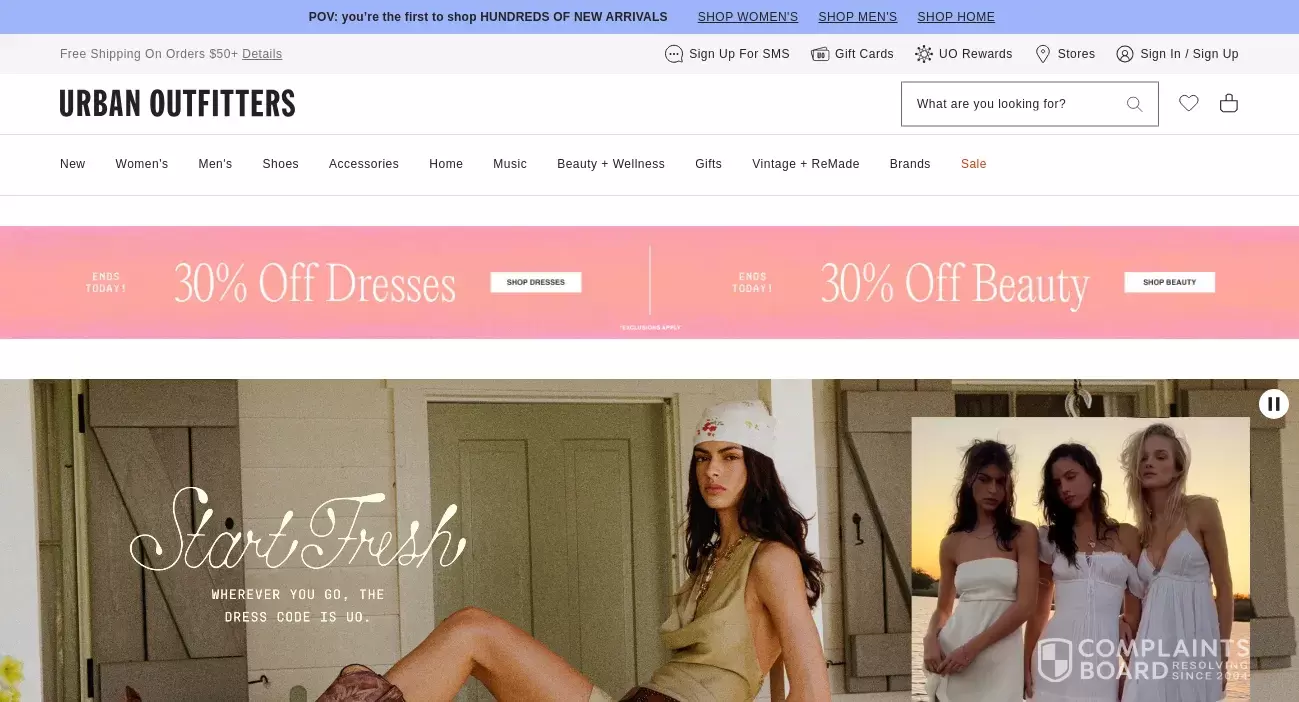 Urban Outfitters Customer Service Phone, Email, Address, Contacts