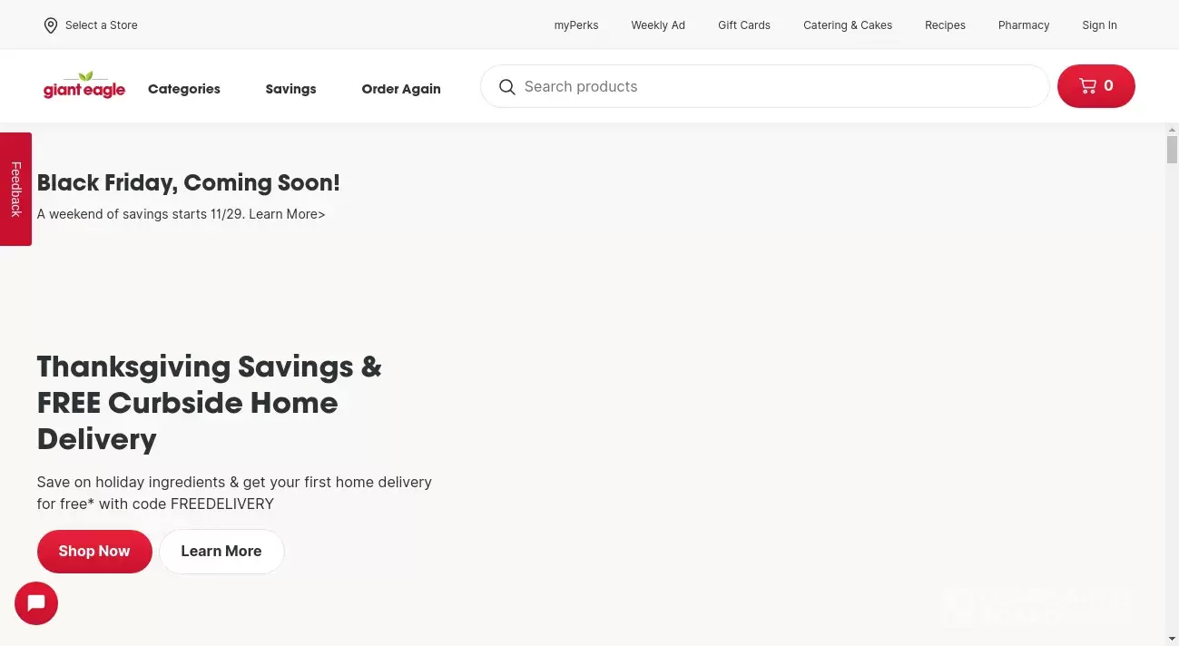Giant Eagle Review Survey to receive perks