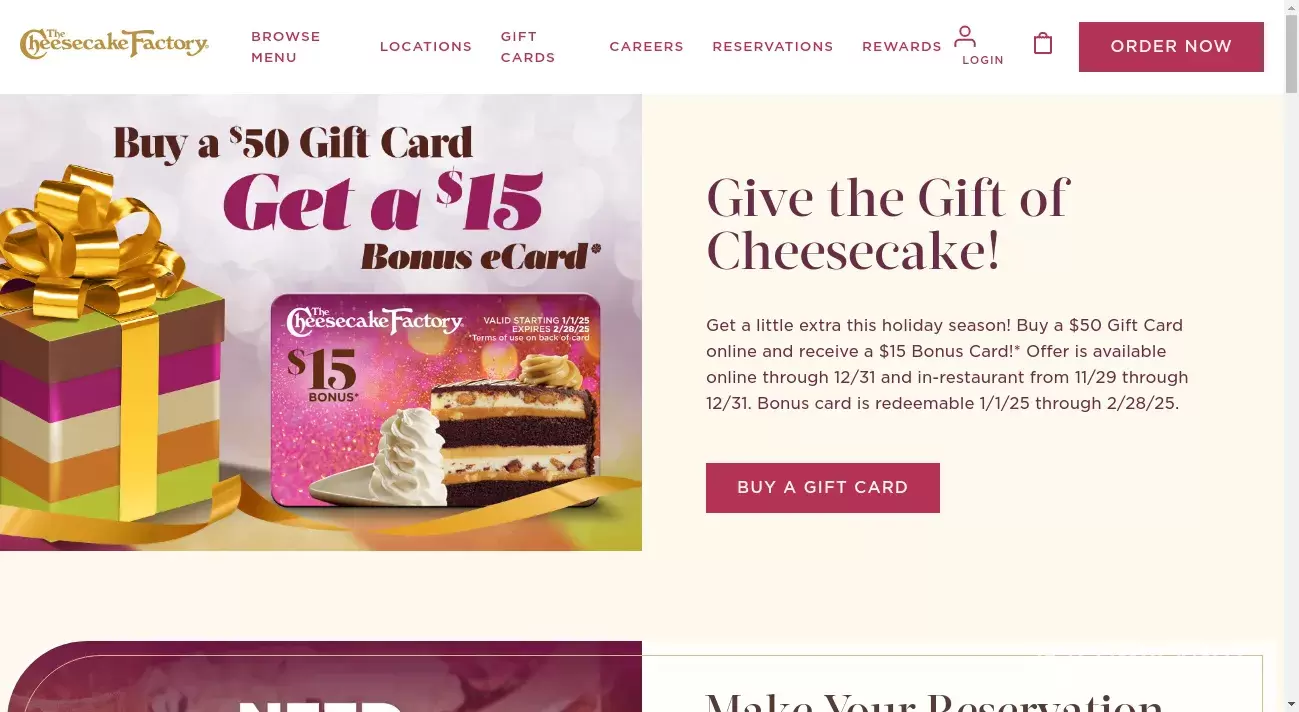 The Cheesecake Factory Customer Service Phone, Email, Address, Contacts