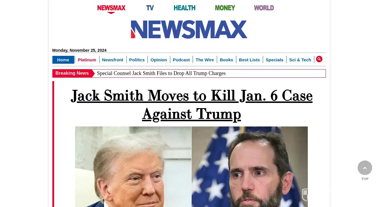 Newsmax Media Customer Service Phone, Email, Address, Contacts