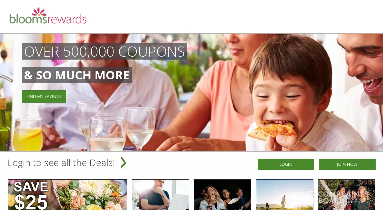 [Resolved] Blooms Rewards / Blooms Today / Flashfirst Review