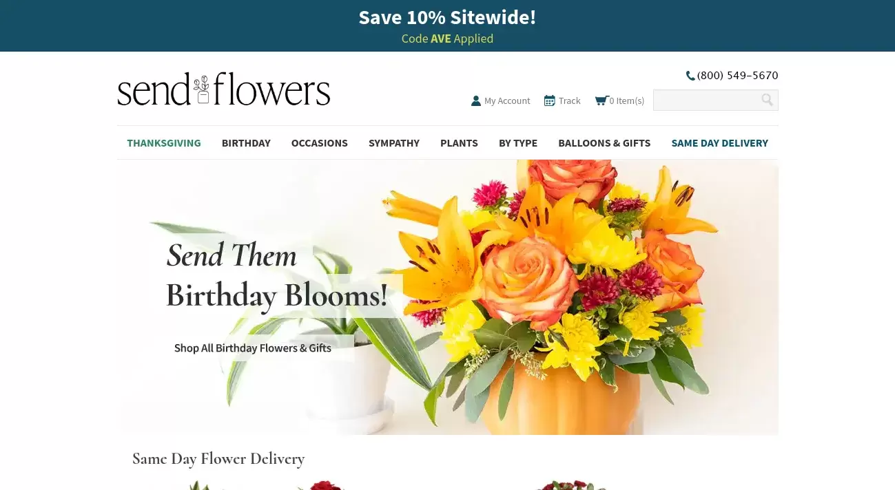 SendFlowers Review stay away from this website