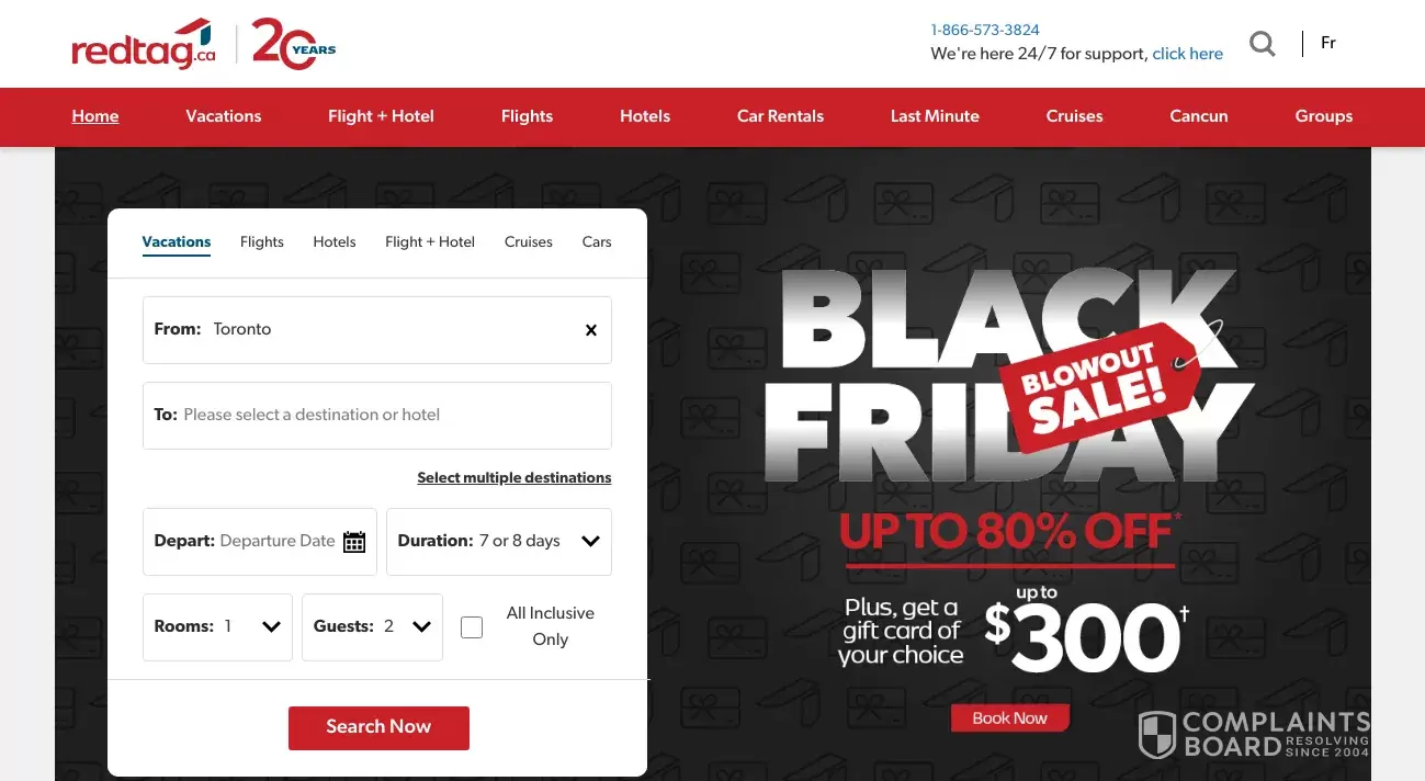 RedTag.ca Reviews, Complaints, Customer Claims ComplaintsBoard