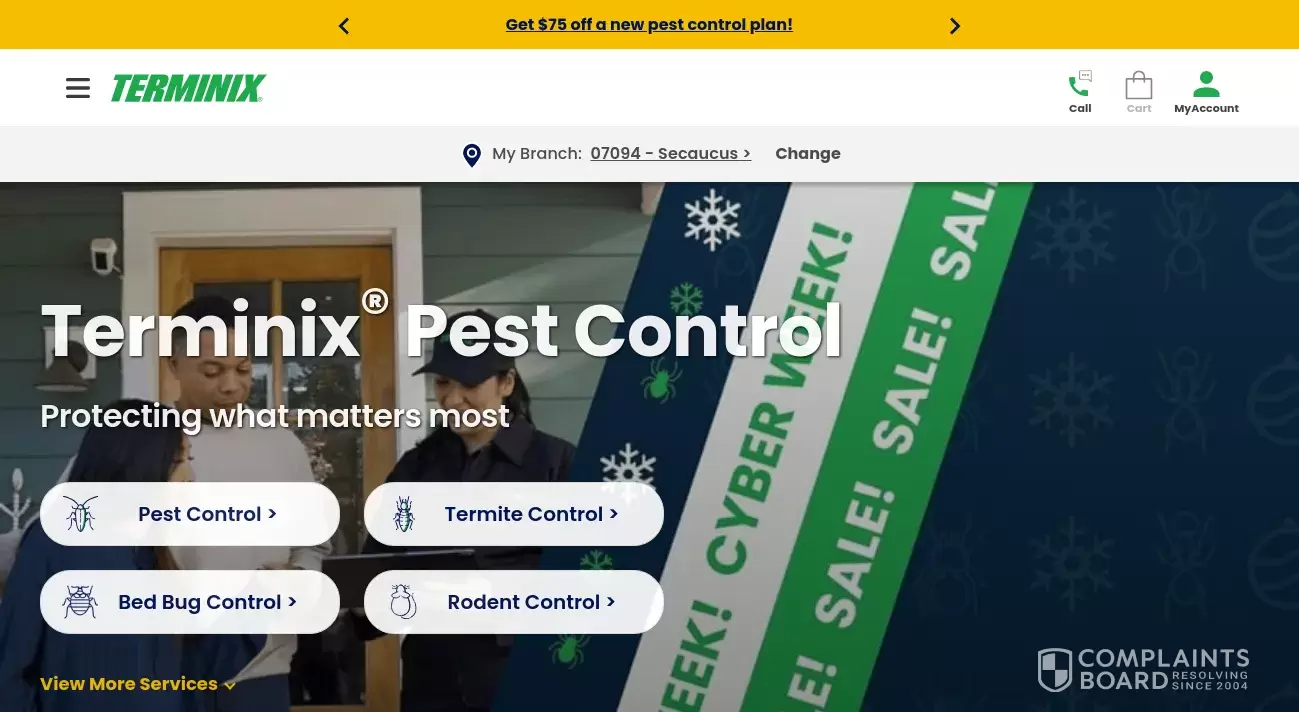 Terminix Reviews 2024 All You Need to Know ComplaintsBoard