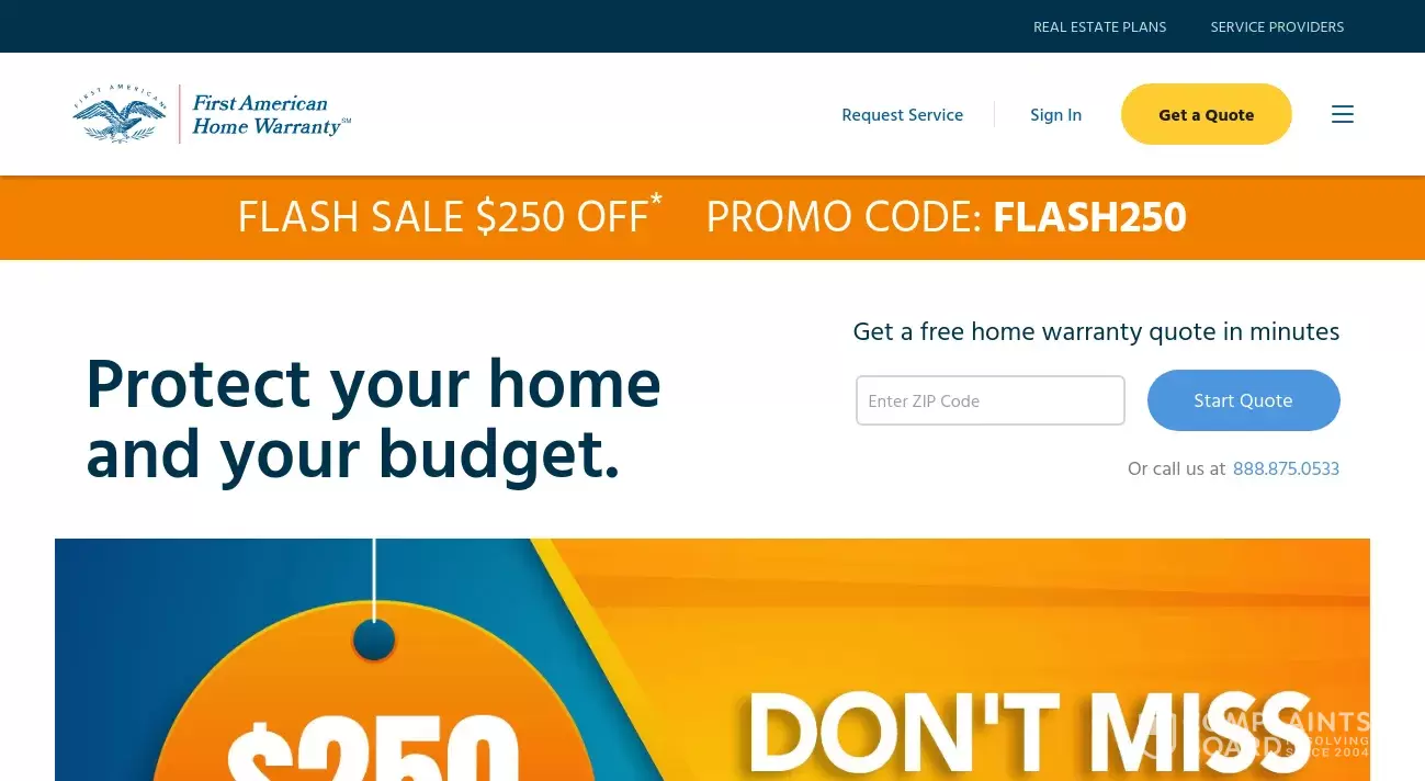 First American Home Warranty / First American Home Buyers Protection