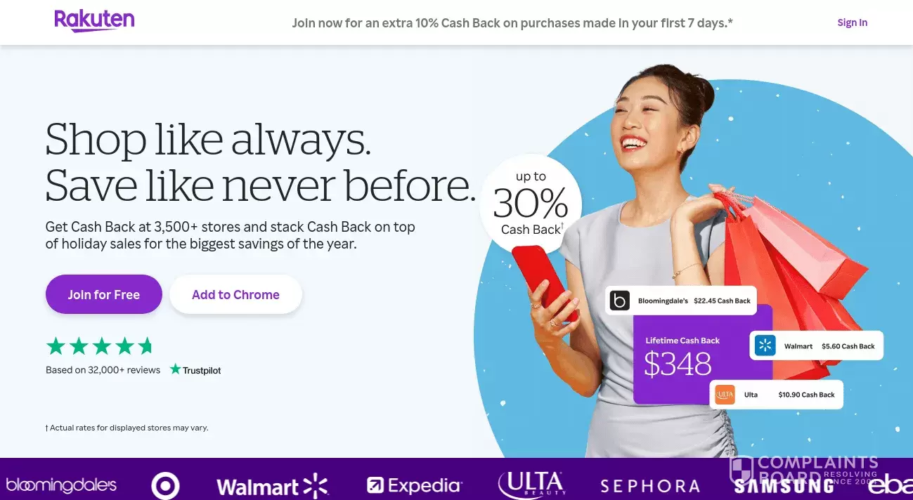 Rakuten Customer Service Phone, Email, Address, Contacts | ComplaintsBoard