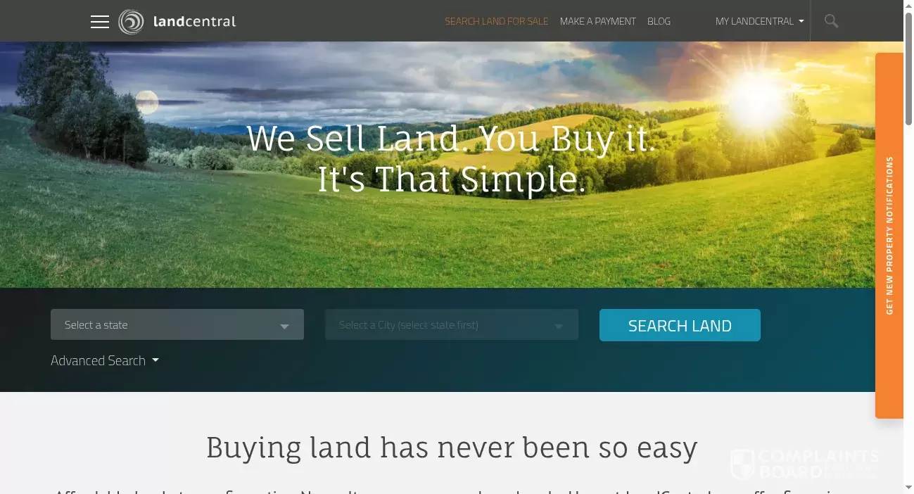 LandCentral Review Don't buy from this scam artists