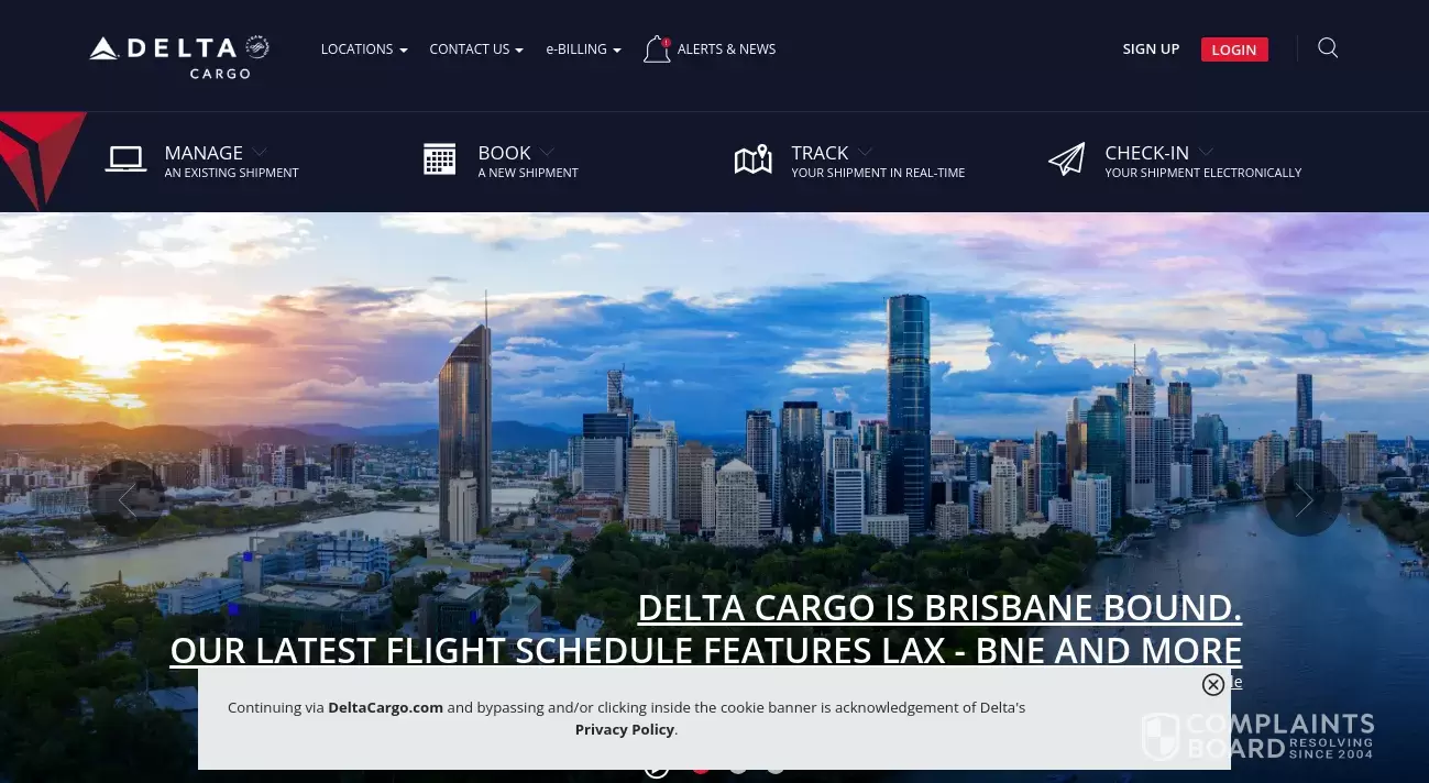 Delta Cargo Customer Service Phone, Email, Address, Contacts