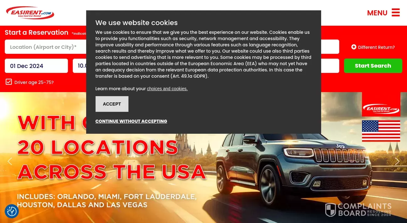 Easirent Reviews 2024 All You Need to Know ComplaintsBoard