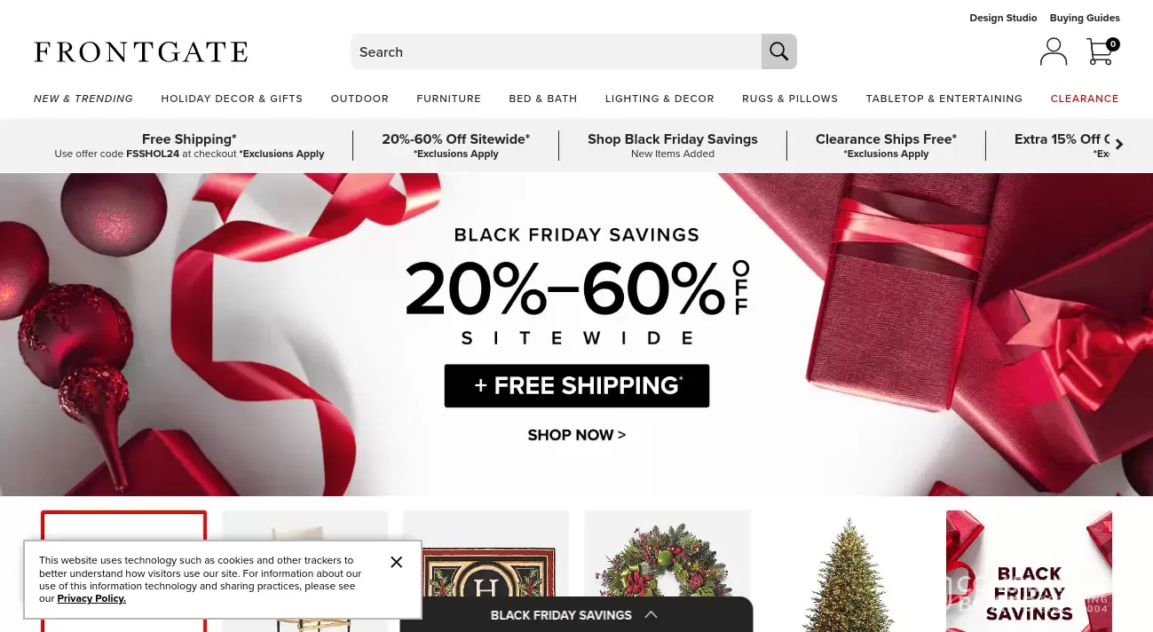 Frontgate Customer Service Phone, Email, Address, Contacts