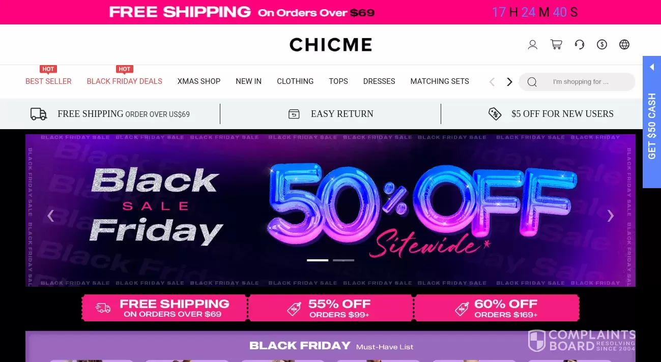 Chicme Review Orders [protected] and order
