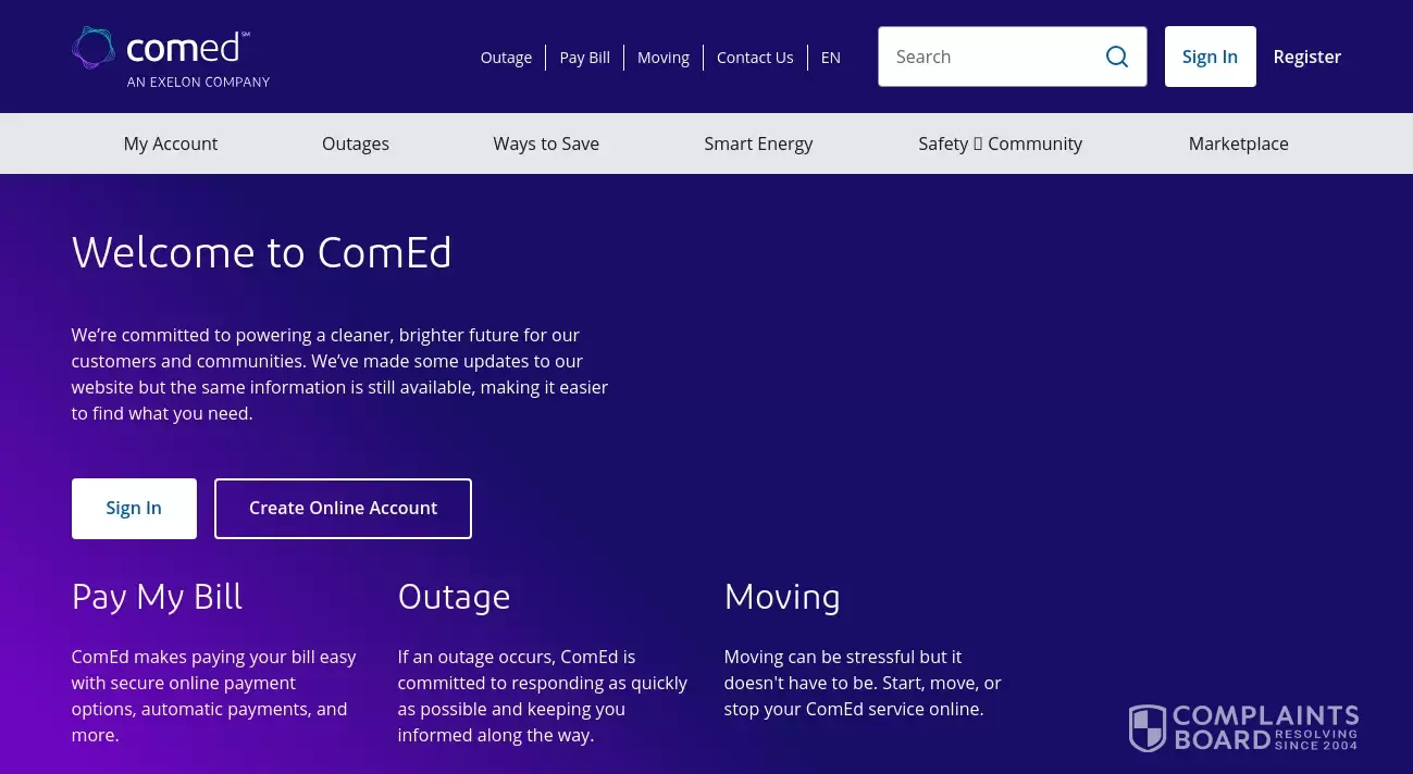 ComEd Customer Service Phone, Email, Address, Contacts ComplaintsBoard