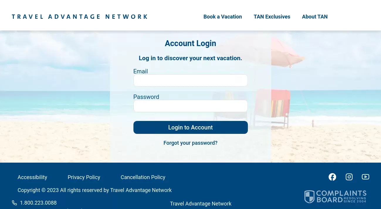 Travel Advantage Network Review Scam and rip off